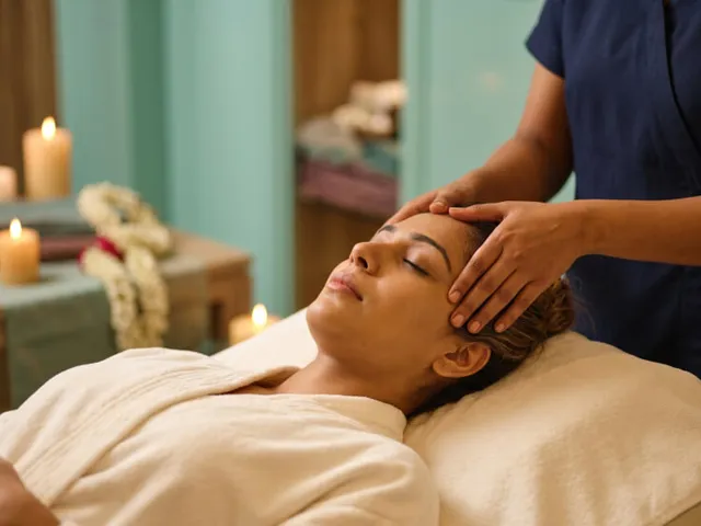 Massage service at Megha Makeover & Beauty Salon, Ahmedabad